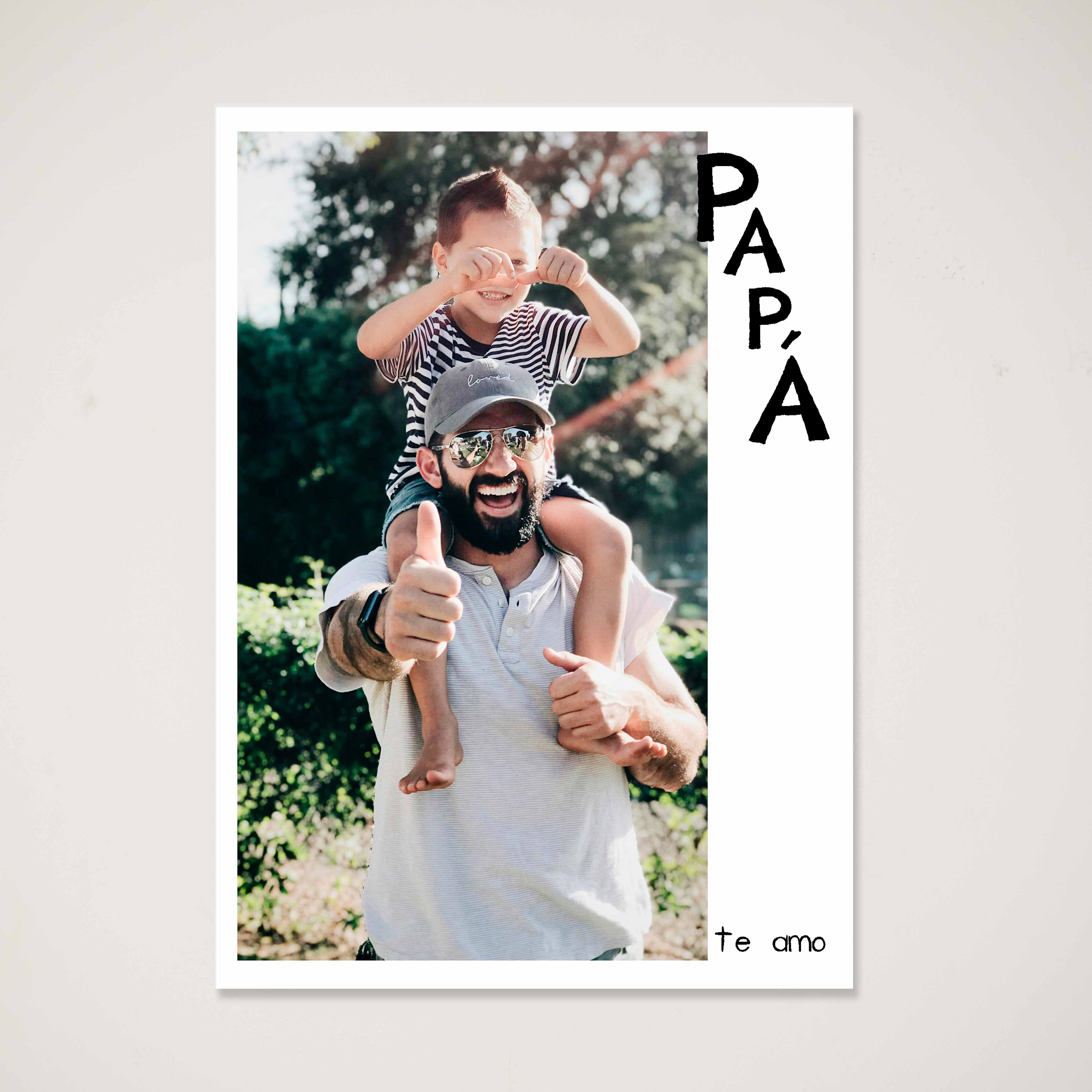 Mural Papá te amo